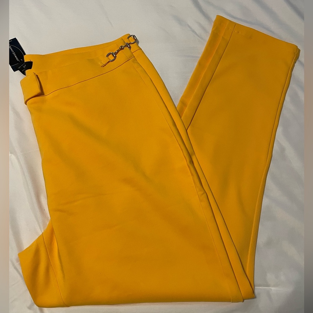 Bright Yellow Pants